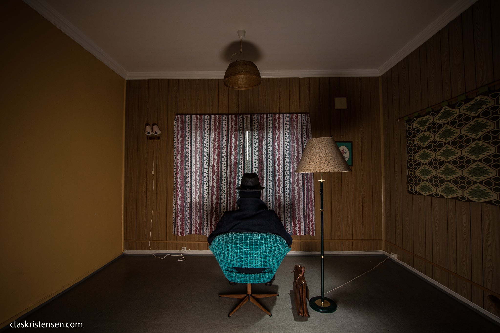 Mann med hatt - "Serenity Now"