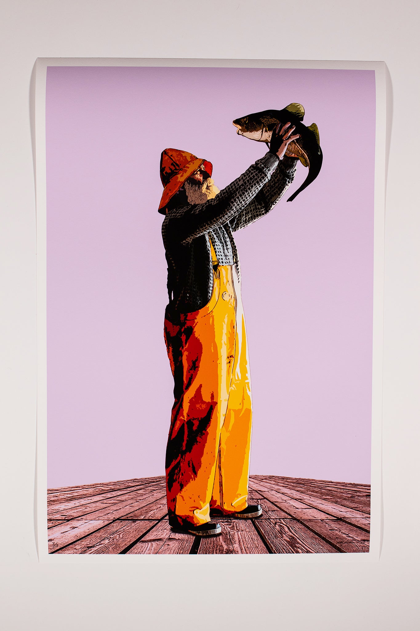 TO BRØDRE - “Hold Torsken I”(LILLA)